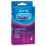 Durex Latex vrije condooms - 4 stuks