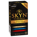 Set 9 condooms Manix SKYN Selection