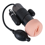 Lust penispomp met vibratie