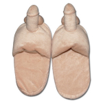 Huidkleurige penis sloffen