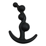 Beaded Silicone Butt Plug