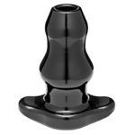 Double Tunnel Plug - Zwart