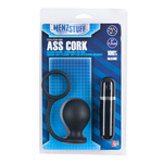 Menzstuff vibrerende zwarte buttplug
