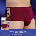 Heren-Pants Bordo met Push Up effect