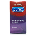 Durex Intimate Feel condooms 12 condooms 