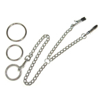 Ketting met tepelklem en cockring
