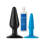 James Deen Zwart en Blauw Anaal Train Set