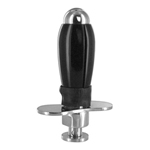 Deluxe vergrendelbare anale plug