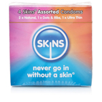 Skins - Assortiment Condooms 4st