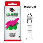 100 Ribbel en noppen condooms