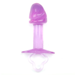 Paarse kleine buttplug
