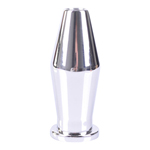 Holle metalen buttplug