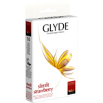 Glyde Ultra Slimfit Aardbei- 10 condooms