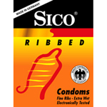 Sico Geribbelde Condooms 12 stuks