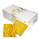 MoreAmore Tasty Skin Banana 100 stuks