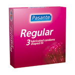 Pasante Regular condoms 3 stuks