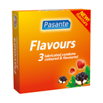 Pasante Flavours condooms 3 stuks