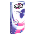 Chaps Genopte Roze Condooms - 12 stuks