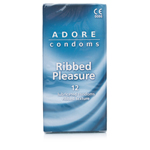 Adore Ribbed condooms 12 stuks