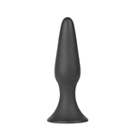 Silky Buttplug Medium - Zwart