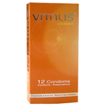 VITALIS - Geribbelde Condooms 12 stuks